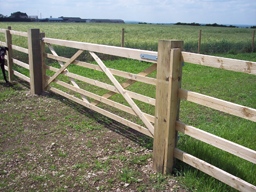 Wooden Field Gates